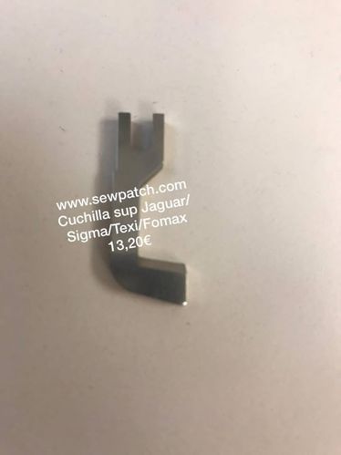 Cuchilla superior ov portátil Sigma/Jaguar/Fomax/Sewmaq